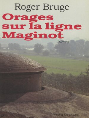 cover image of Orages sur la ligne Maginot